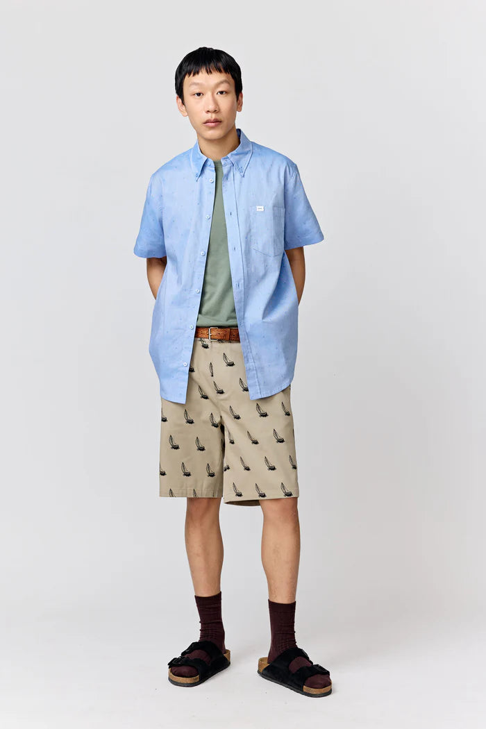 makia-miesten-kauluspaita-anchors-shirt-ss-keskisininen-1