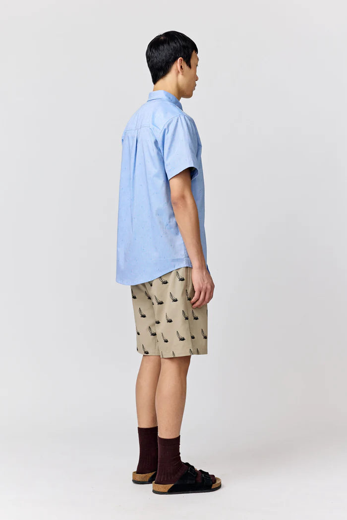 makia-miesten-kauluspaita-anchors-shirt-ss-keskisininen-4