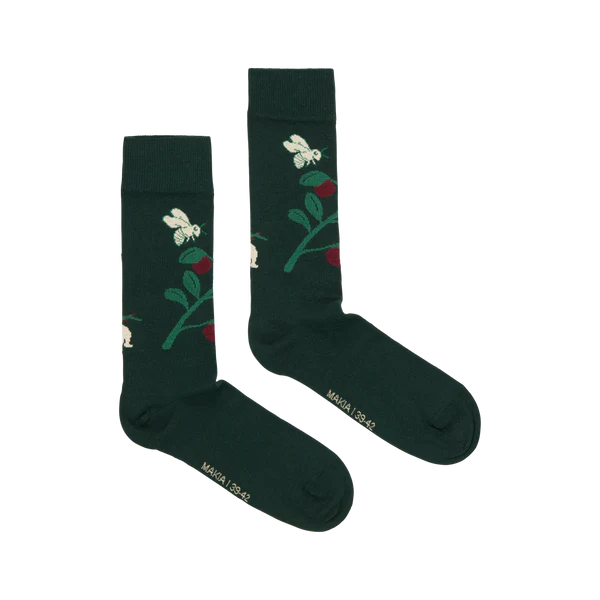 makia-miesten-sukat-lingon-socks-vihrea-1