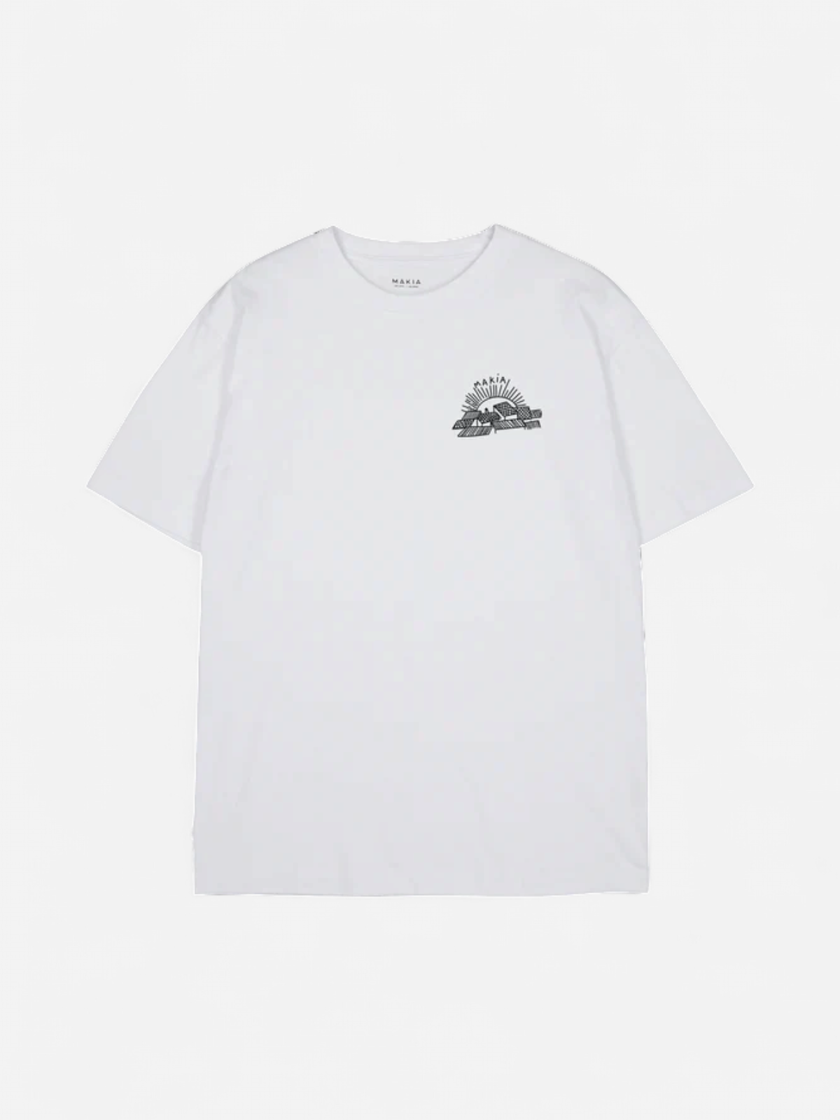 Makia miesten t-paita, Cosy T-shirt Valkoinen - Kekäle.fi