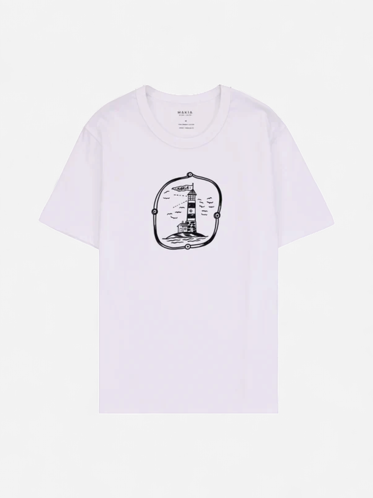 Makia miesten t-paita, Keeper T-shirt Valkoinen - Kekäle.fi