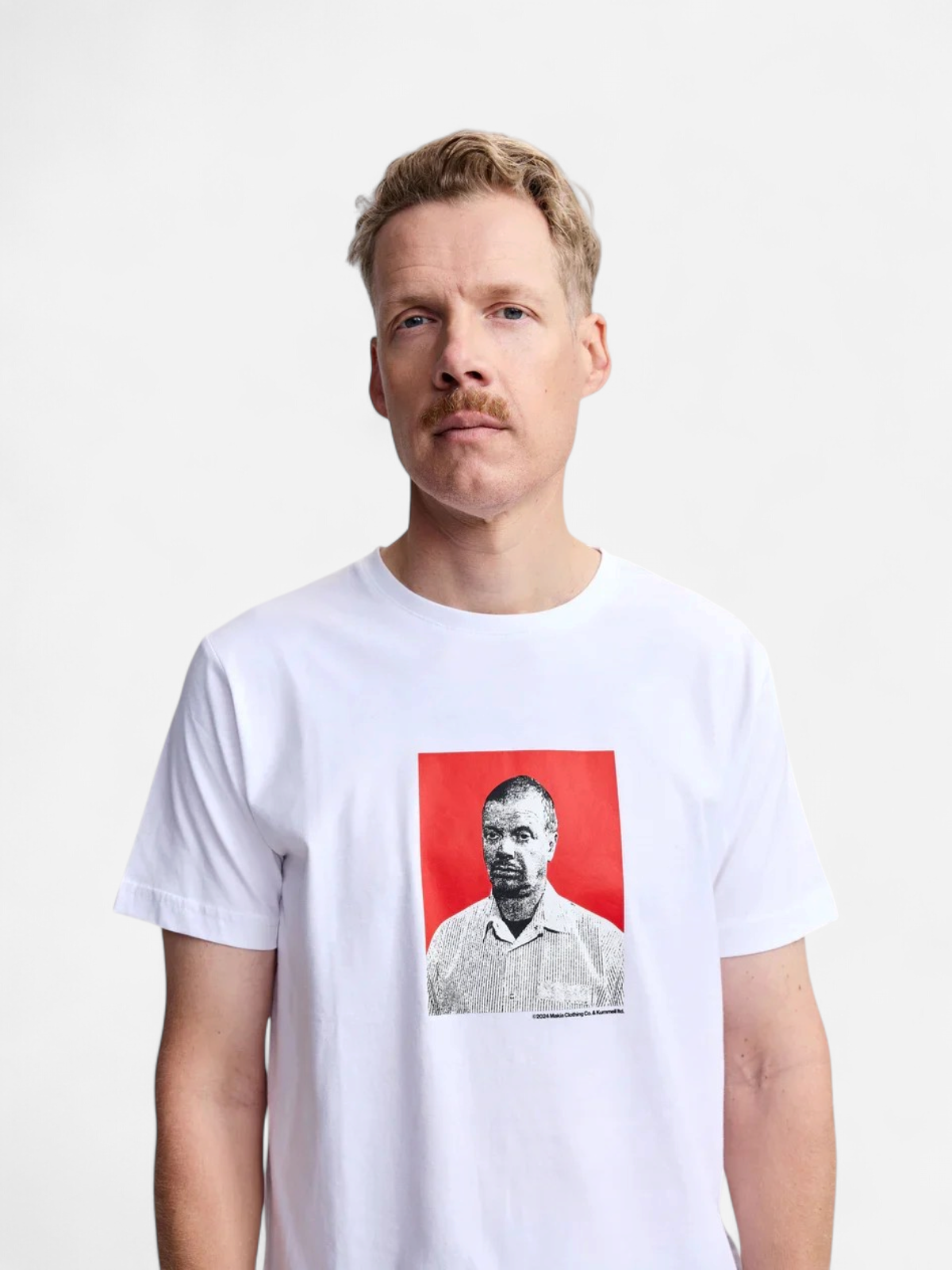 Makia Miesten T-Paita, TONNI T-SHIRT Valkoinen - Kekäle.fi
