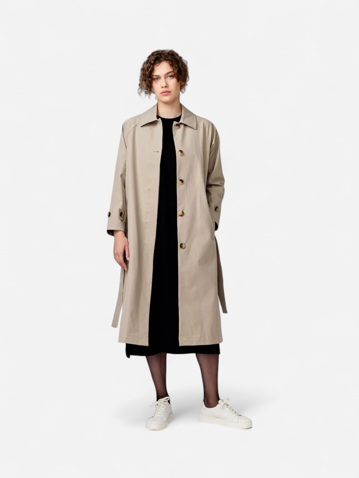 Makia naisten trenssi Olivia Trench, vaalea beige - Kekäle.fi