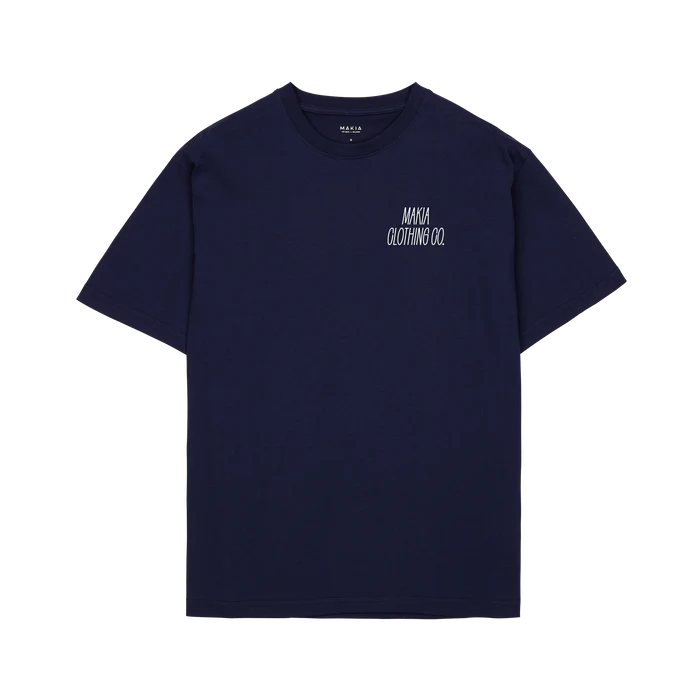 makia-unisex-t-paita-heeling-t-shirt-tummansininen-1