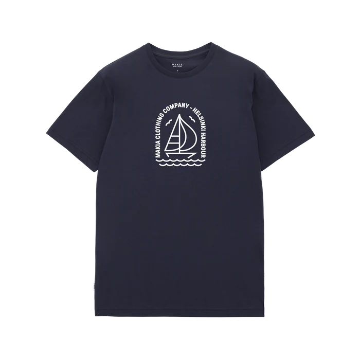 makia-unisex-t-paita-regatta-t-shirt-tummansininen-1