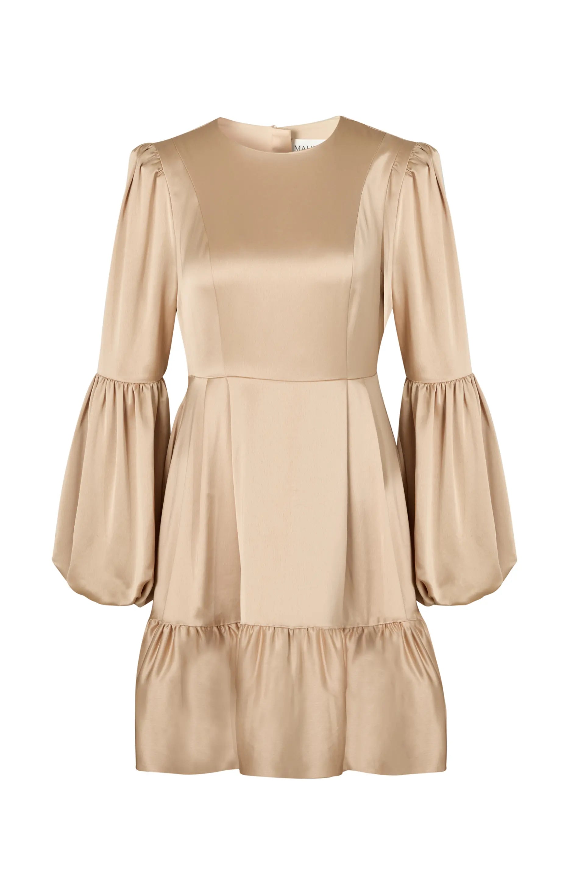 malina-naisten-mekko-jasmine-ruffled-mini-dress-beige-3