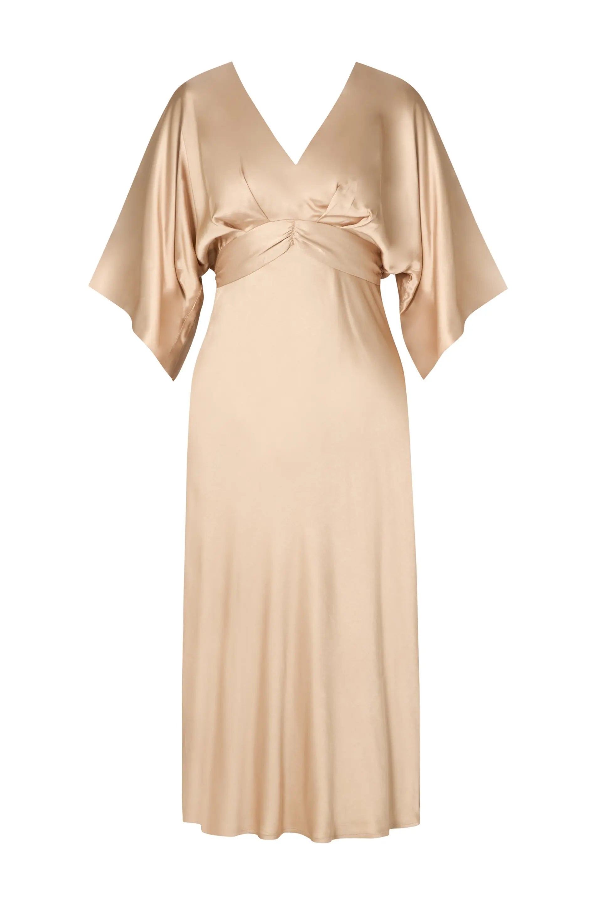 malina-naisten-mekko-juno-v-neck-satin-midi-dress-beige-3