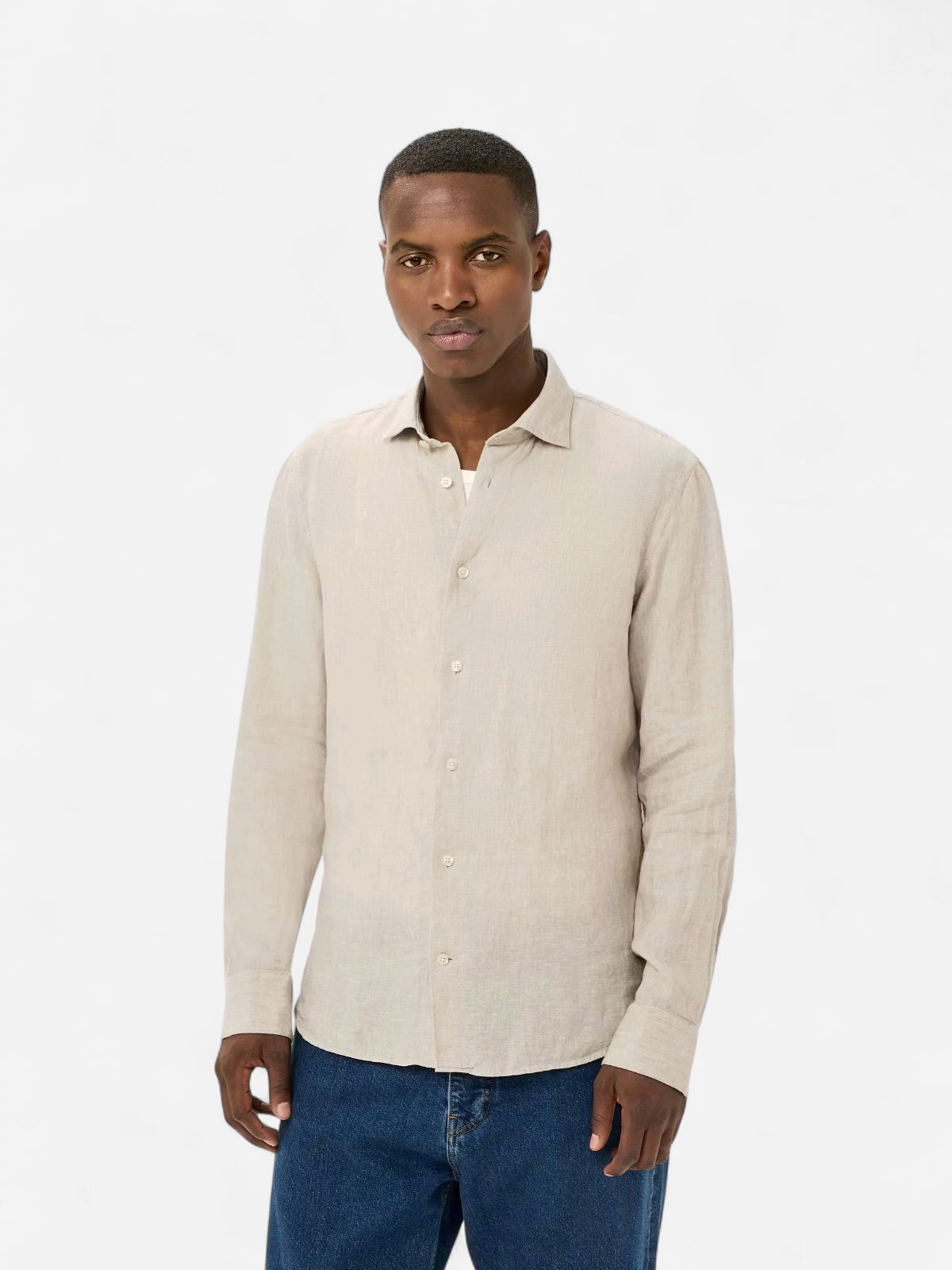 MAMARC LINEN SHIRT Plaza Taupe - Kekäle.fi
