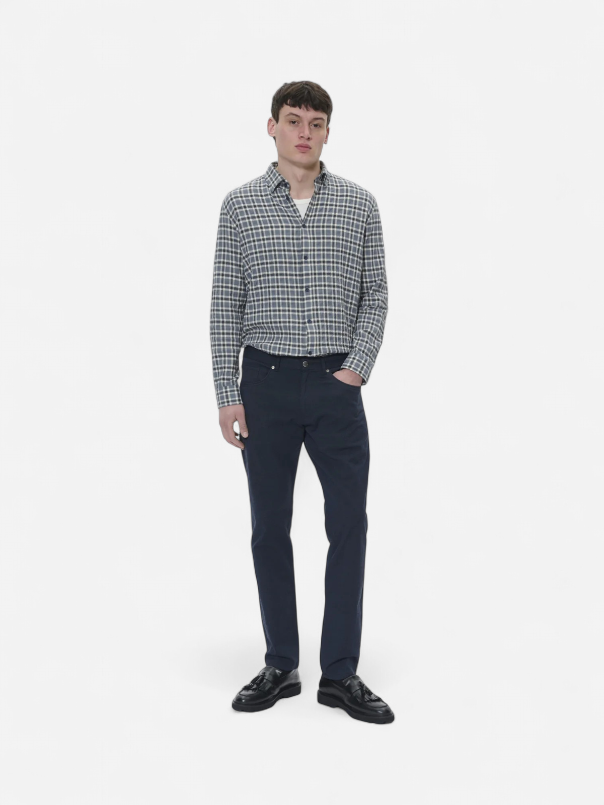Matinique miesten housut MAPete Structure, Dark Navy - Kekäle.fi