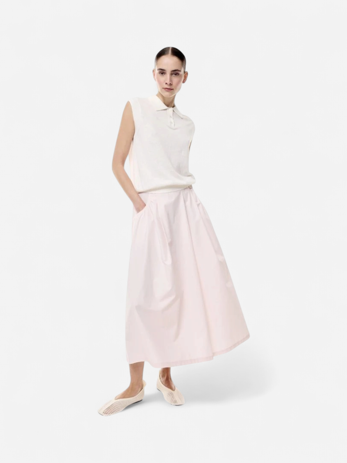 JcSophie naisten hame Maple Skirt, vaaleanpunainen - Kekäle.fi