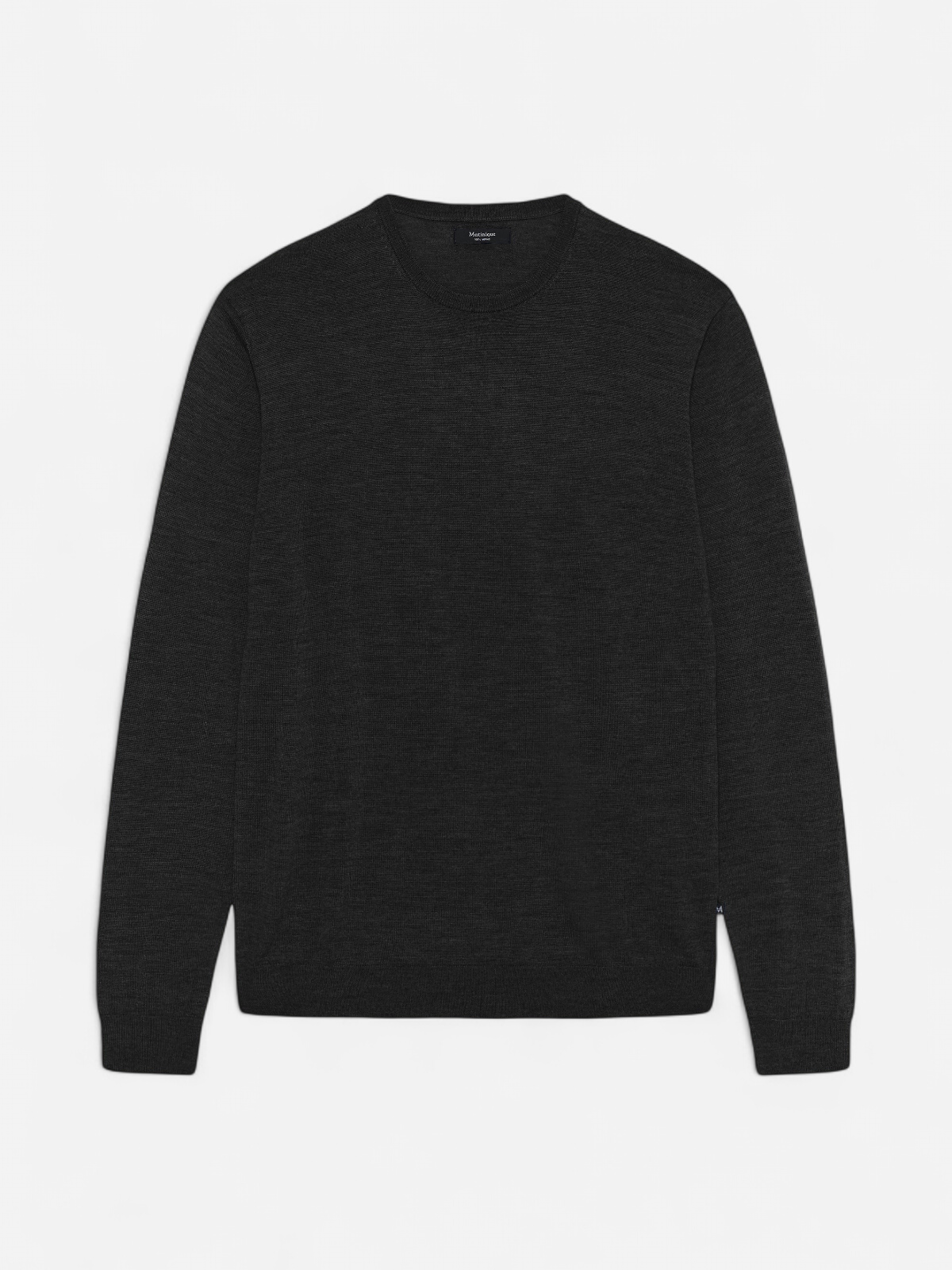Matinique miesten neulepusero Margrate Merino Pullover, musta - Kekäle.fi