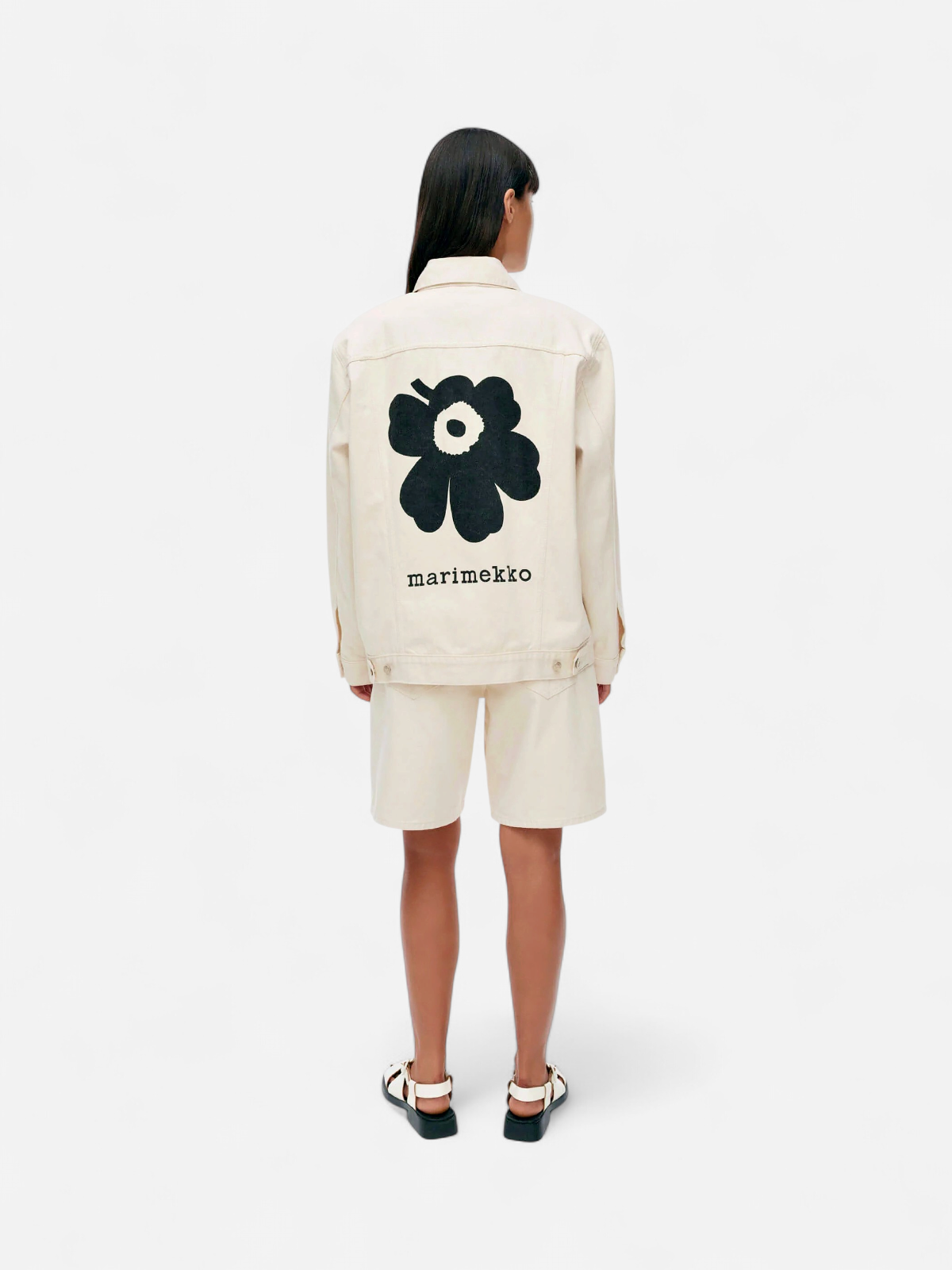 Marimekko naisten farkkutakki, MARIDENIM MURROS UNIKKO FARKKUTAKKI Luonnonvalkoinen - Kekäle.fi