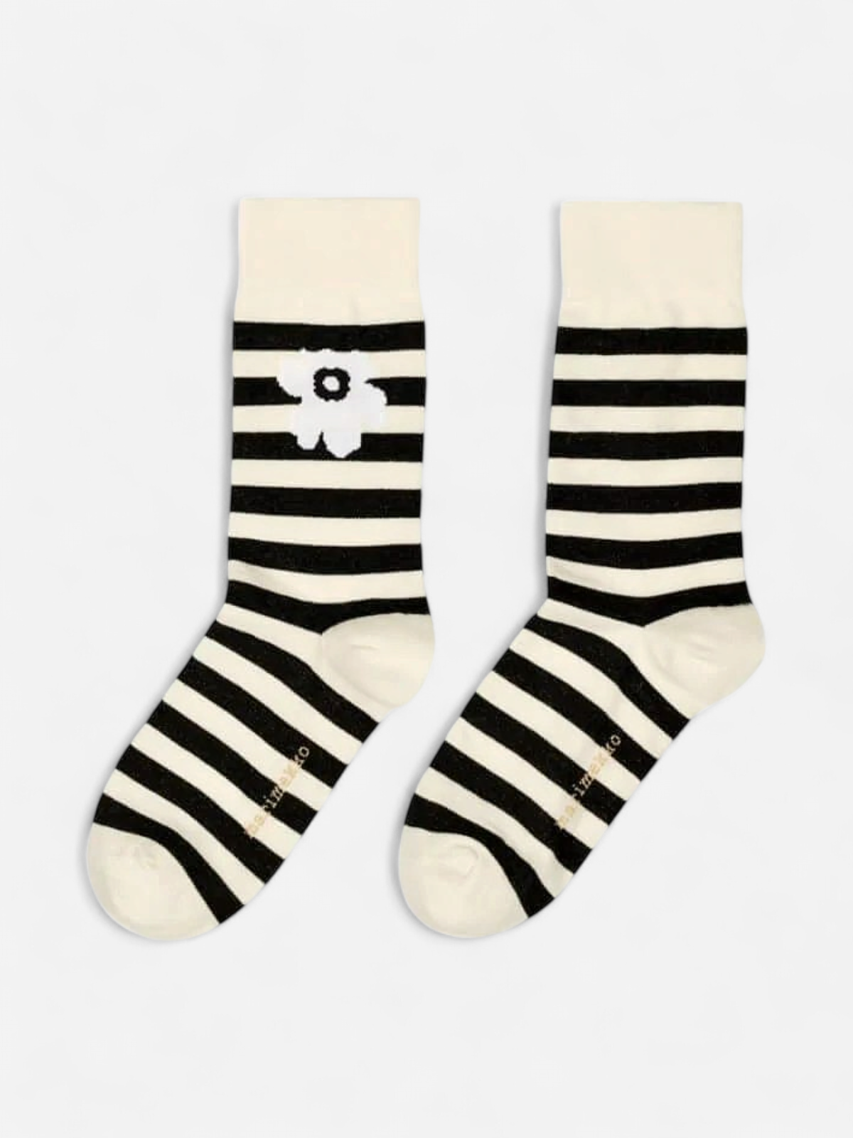 Marimekko Naisten Sukat, KASVAA TASARAITA UNIKKO SUKAT Mustavalkoinen - Kekäle.fi