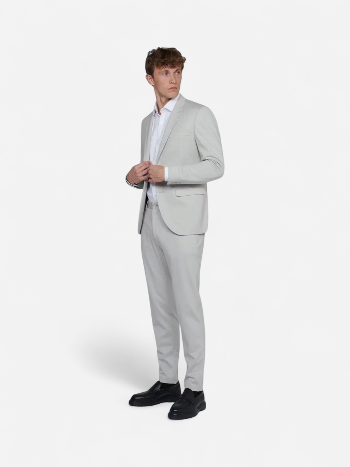 MATINIQUE Miesten Bleiseri, GEORGE JERSEY Ghost Gray - Kekäle.fi