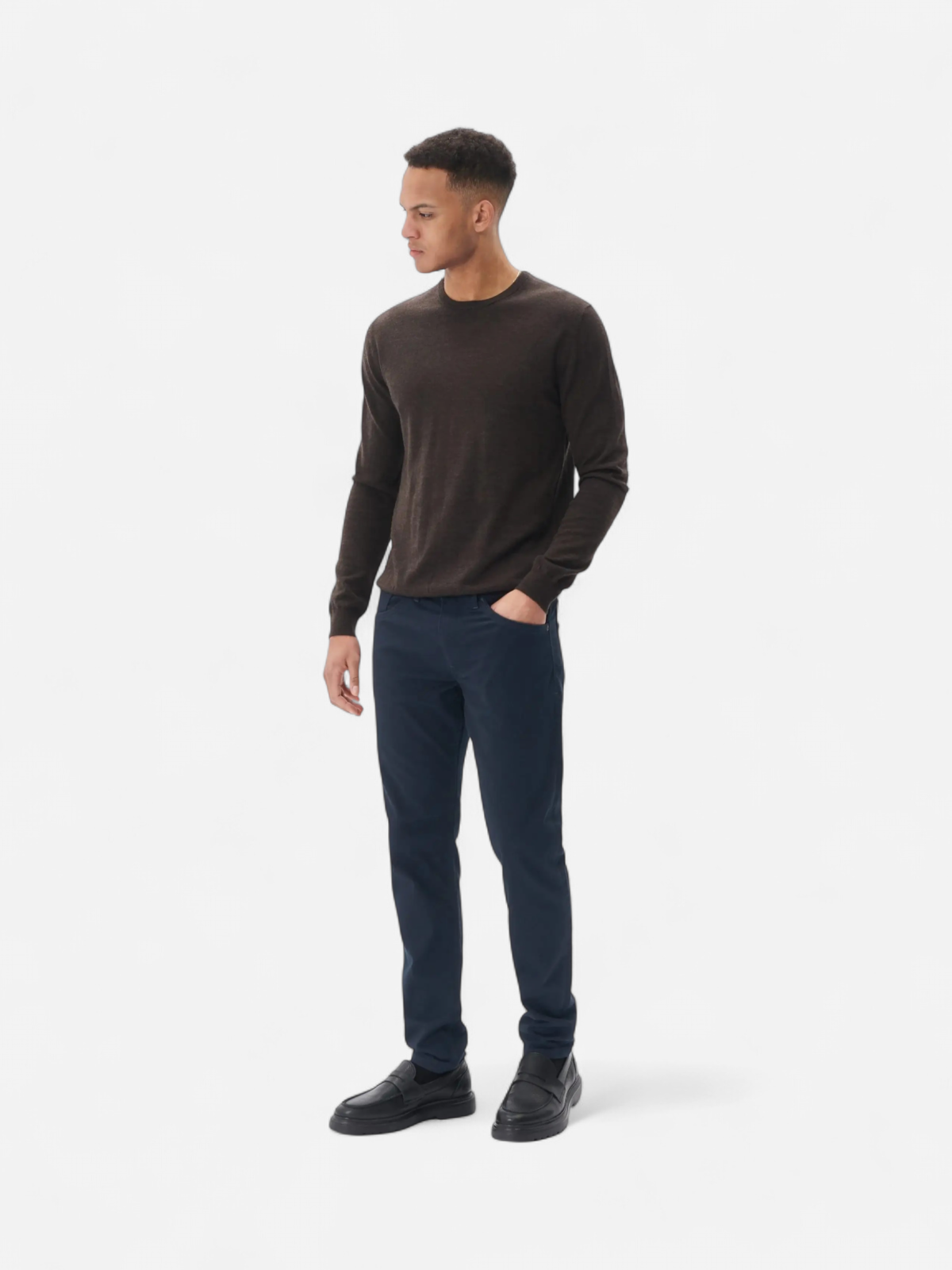 Matinique Miesten Housut Pete 5-Pocket, tummansininen - Kekäle.fi