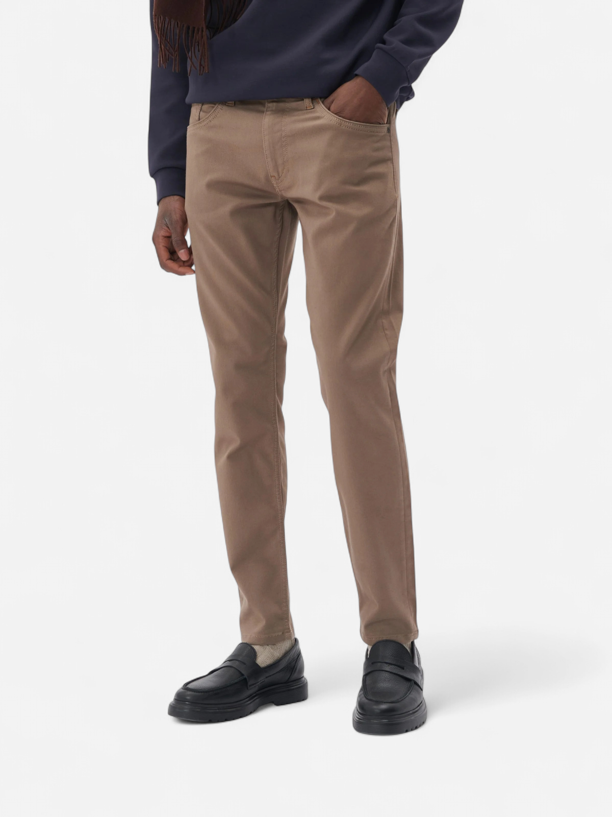Matinique Miesten Housut  PETE 5-POCKET Morel - Kekäle.fi