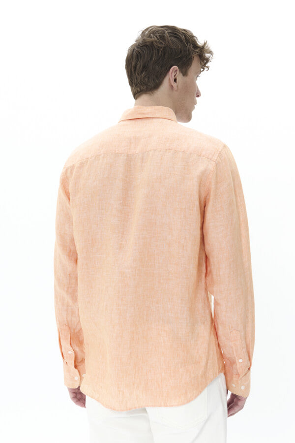matinique-miesten-pellavapaita-marc-short-linen-shell-coral-2