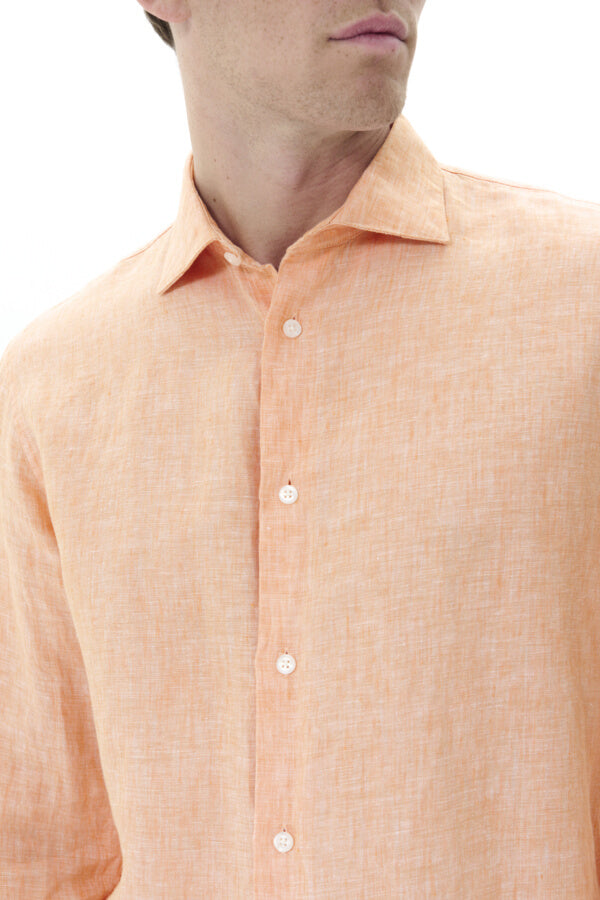 matinique-miesten-pellavapaita-marc-short-linen-shell-coral-4