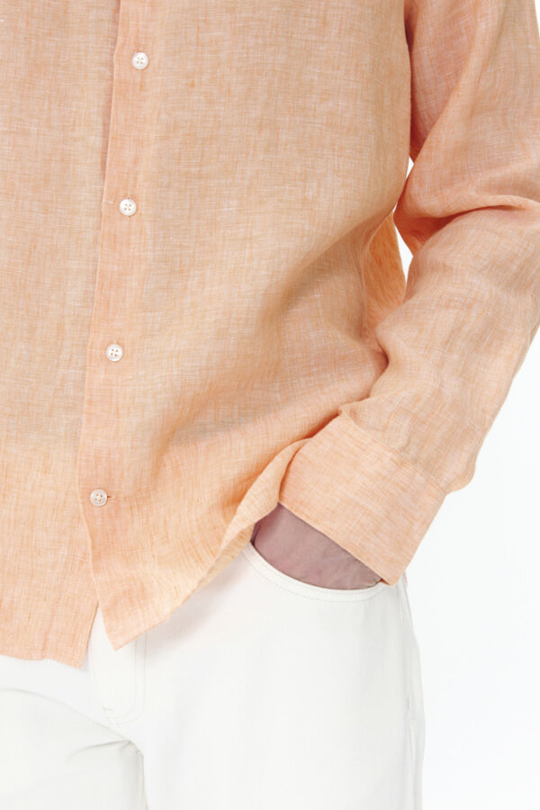 matinique-miesten-pellavapaita-marc-short-linen-shell-coral-5