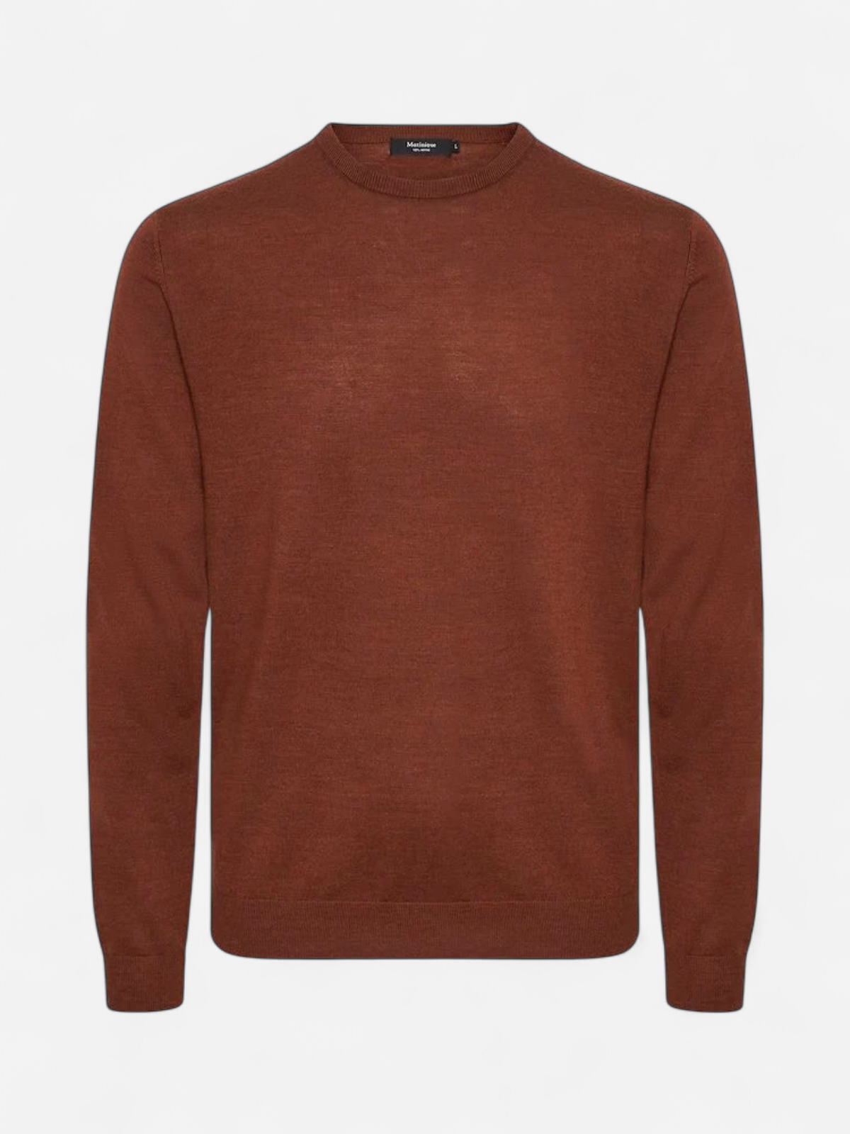 MATINIQUE Miesten Neulepusero, MARGRATE MERINO NOS Poltettu Oranssi - Kekäle.fi