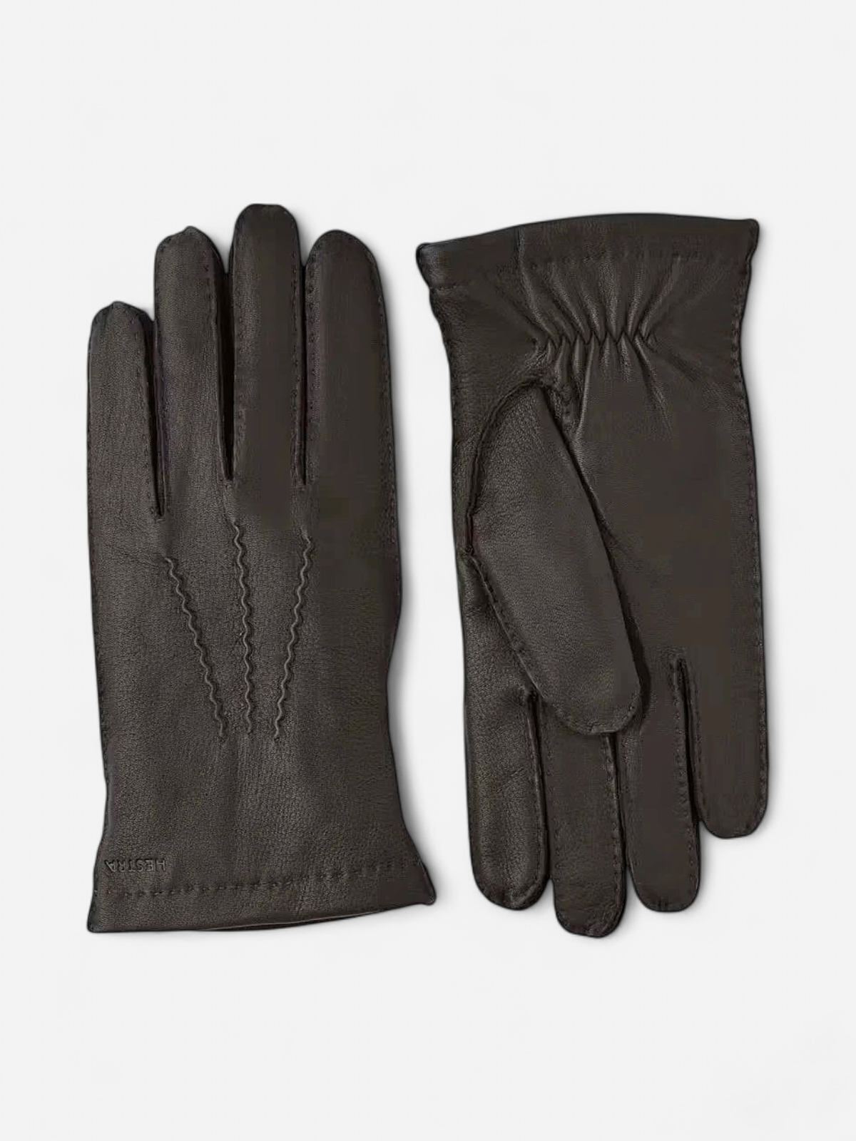 Hestra Unisex käsineet MATTHEW GLOVE WITH WOOL LINING, tummanruskea - Kekäle.fi
