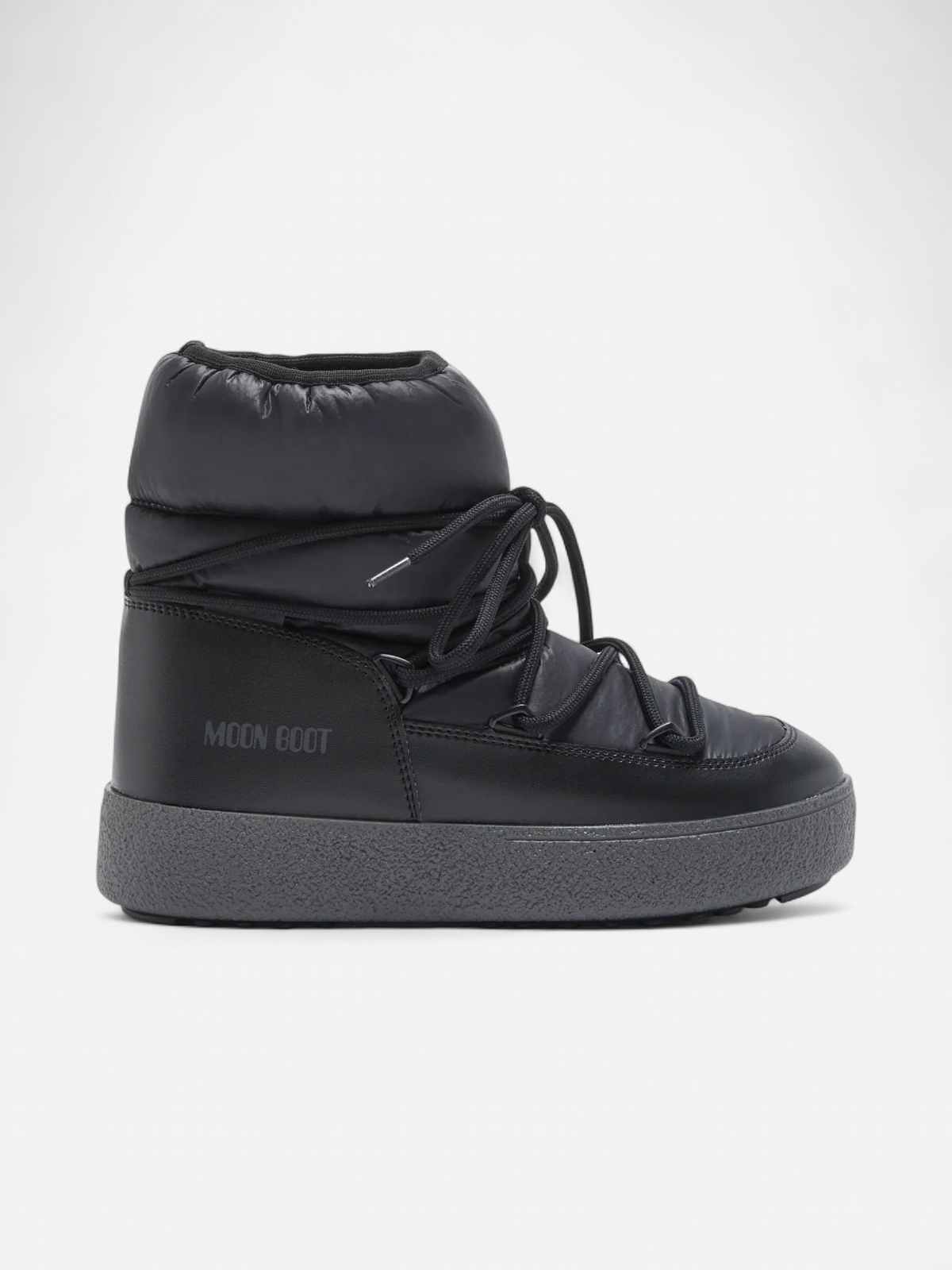 Moon Boot naisten saappaat Ltrack Low Black Nylon Boots, musta - Kekäle.fi