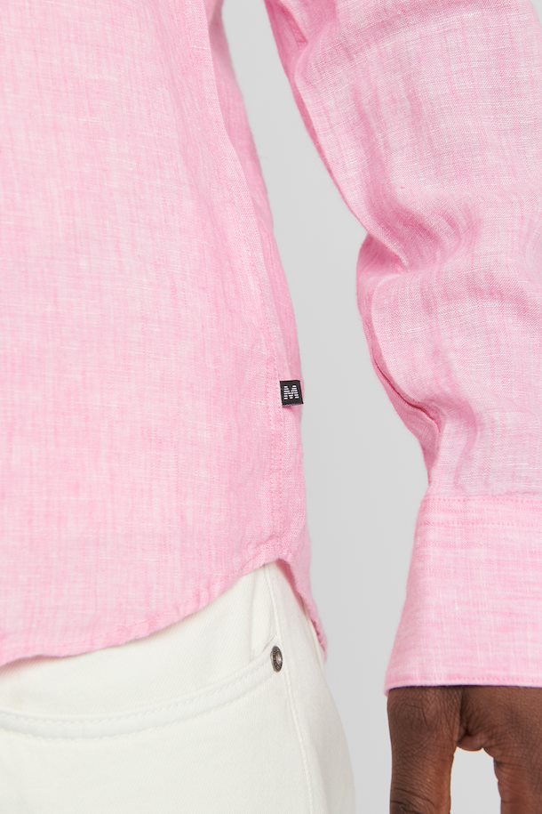 MATINIQUE Miesten Pellavapaita MARC SHORT LINEN Pinkki
