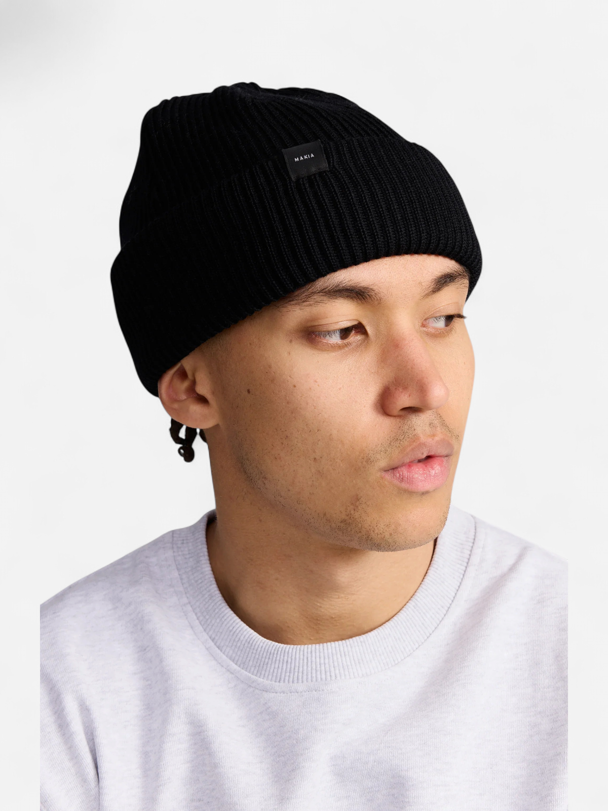 MERINO BEANIE MUSTA KUOSI - Kekäle.fi