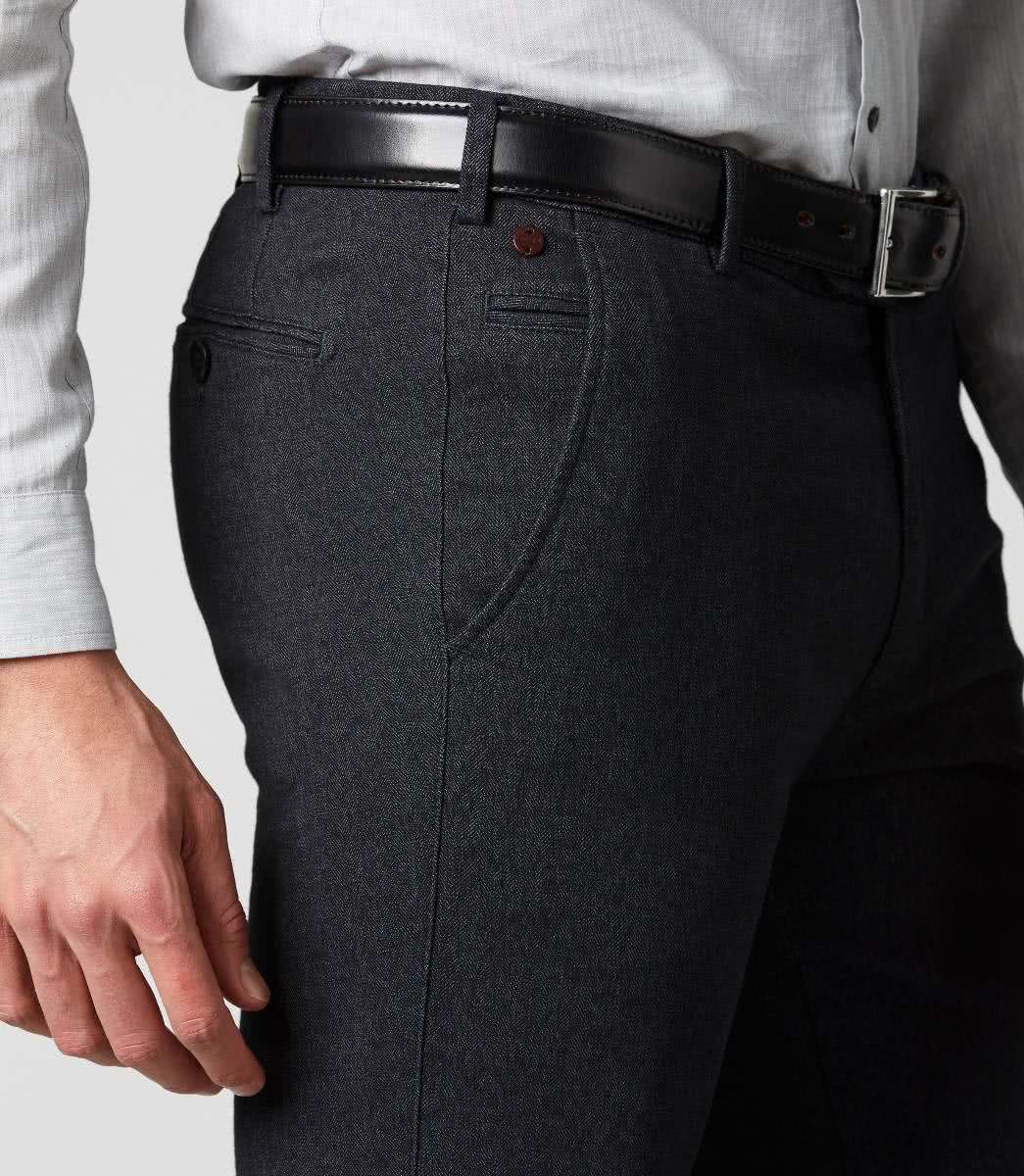 meyer-miesten-puuvillahousut-bonn-5585-herringbone-harmaa-kuosi-3