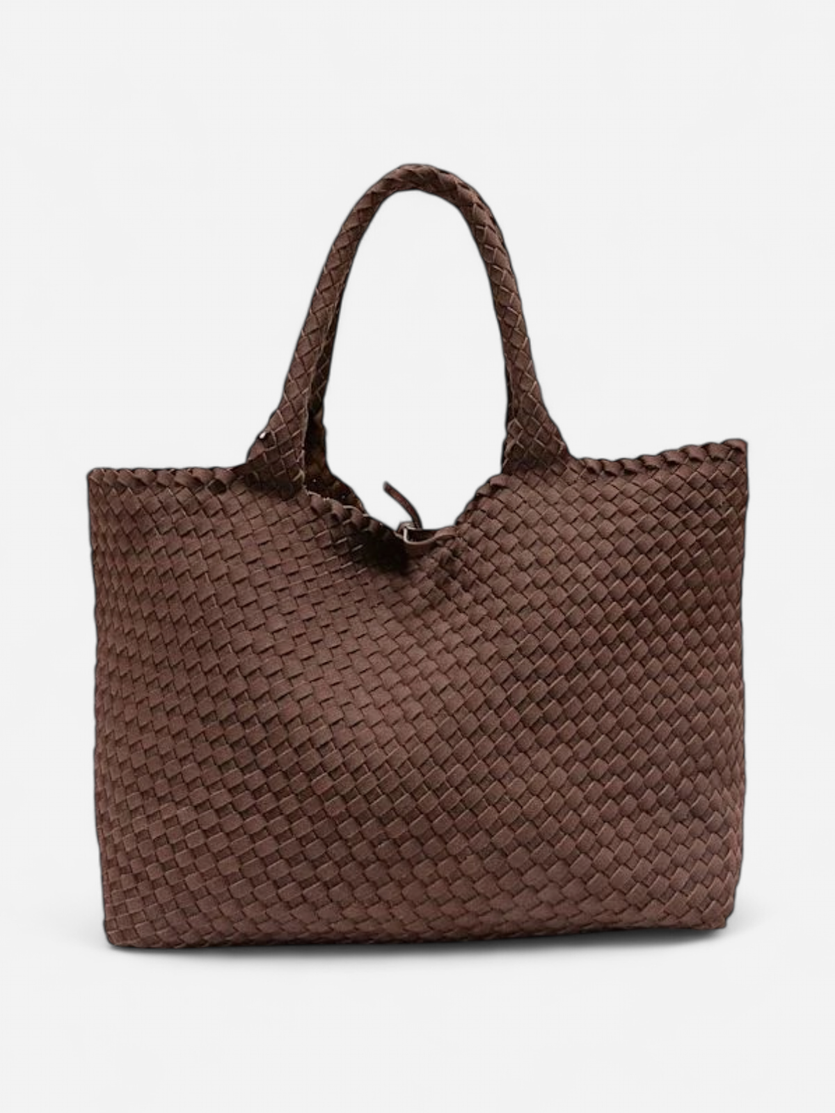 MIA SUEDE SOFT SQUARE BAG TUMMANRUSKEA - Kekäle.fi
