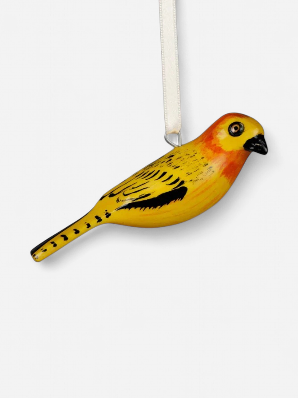 Mifuko Koriste, Wooden ornament | Golden weaver - Kekäle.fi