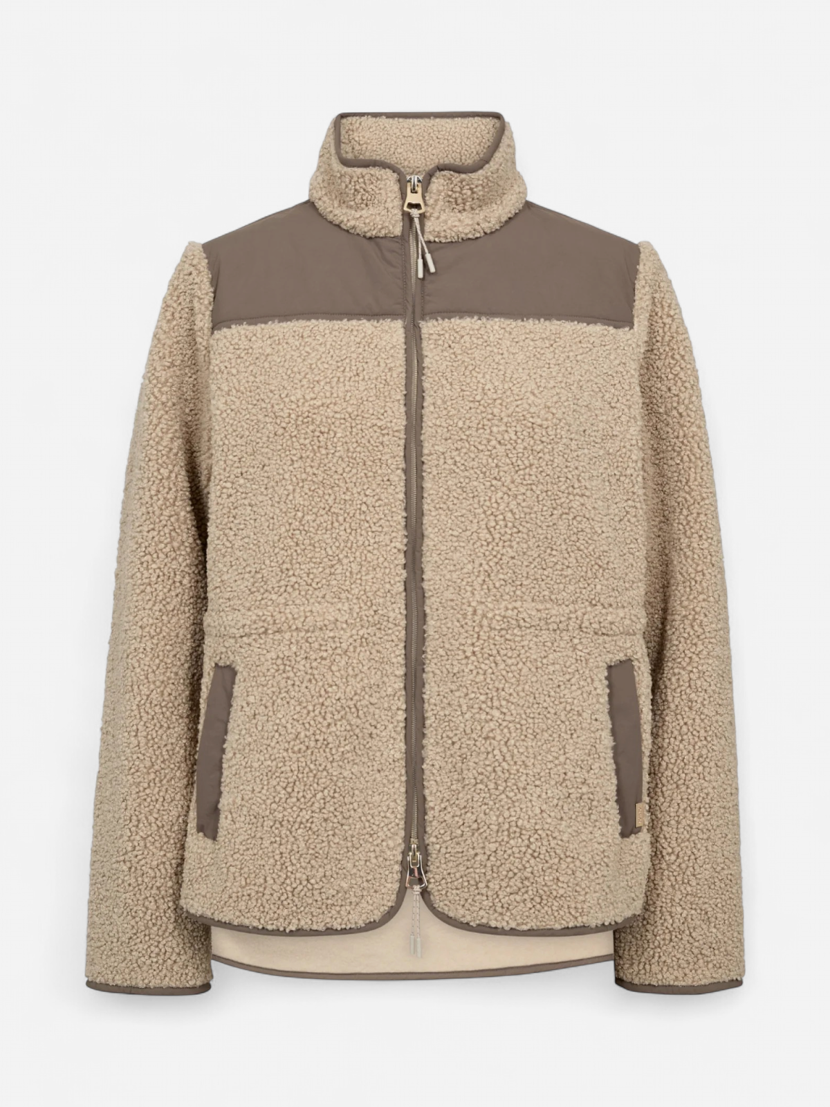 MMELISA ELI TEDDY JACKET VAALEA BEIGE - Kekäle.fi