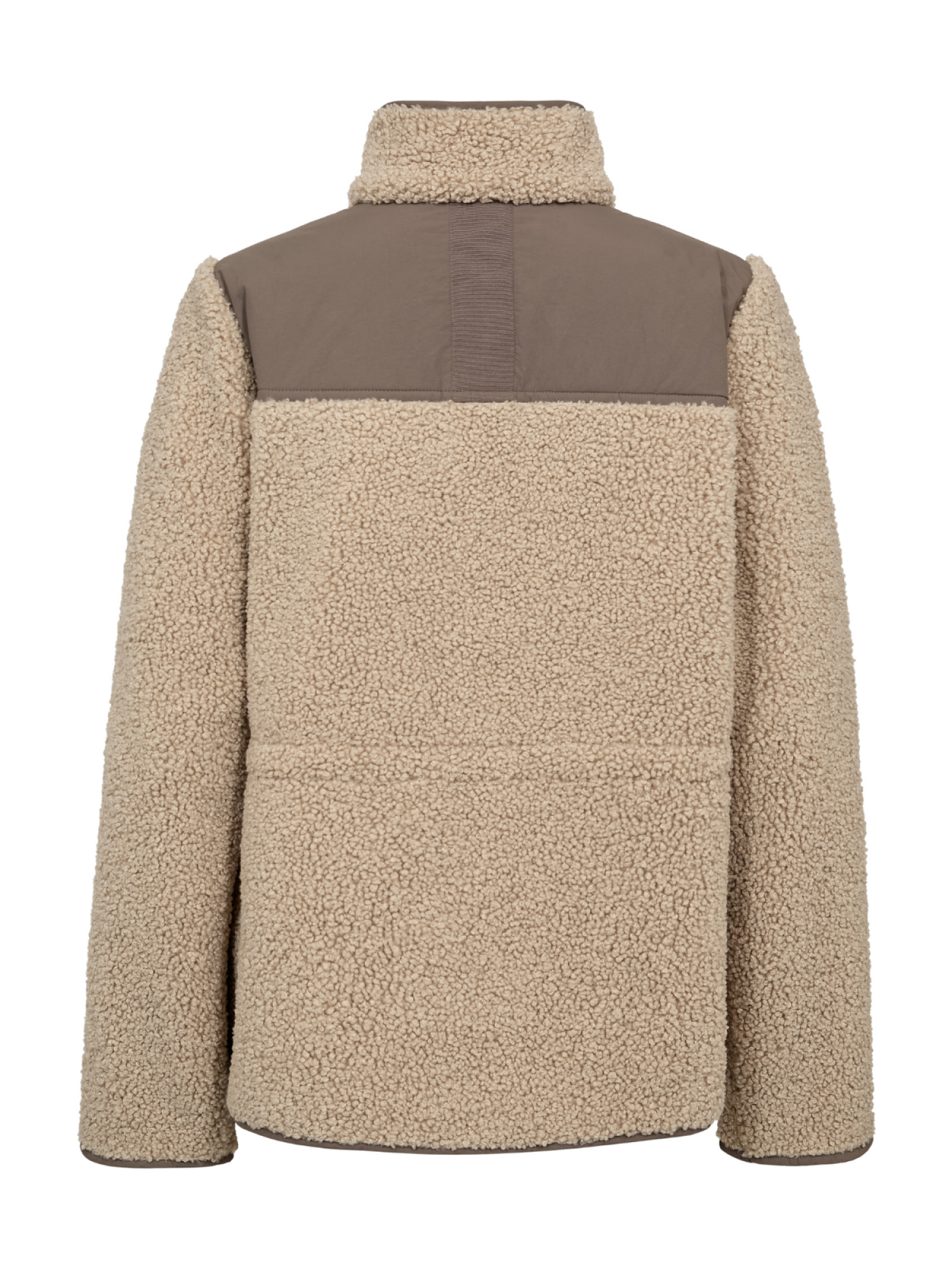 Mos Mosh naisten teddytakki Elisa Eli Teddy Jacket, vaalea beige