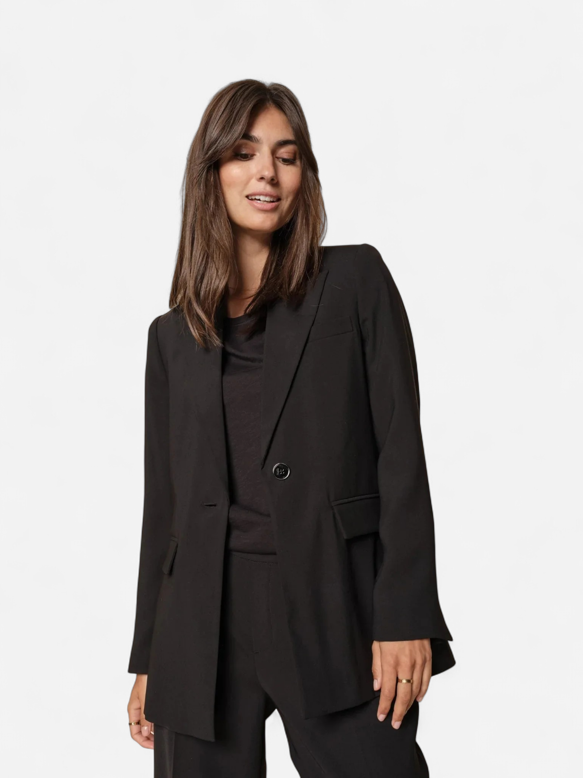Mos Mosh Naisten Bleiseri BINE LEIA BLAZER Musta - Kekäle.fi