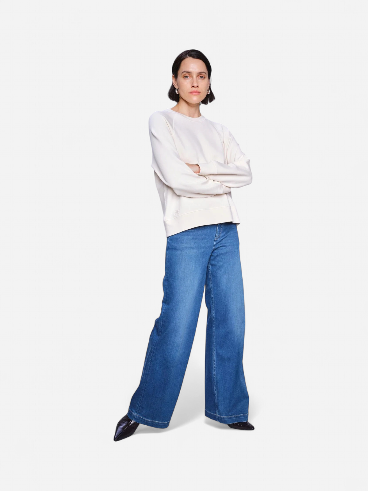 Mos Mosh naisten farkut, MMDARA DELUXE JEANS Sininen, Indigo - Kekäle.fi