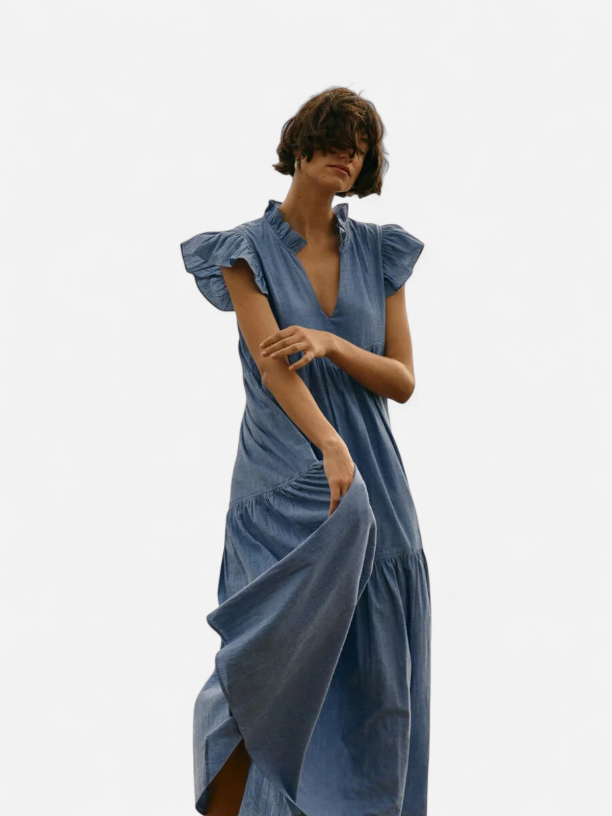 Mos Mosh naisten mekko, MMWALDY IZHA DRESS Sininen - Kekäle.fi