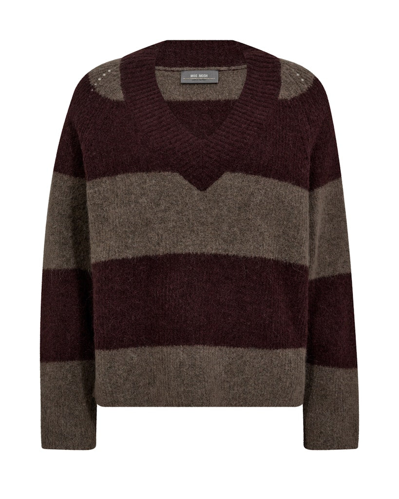 mos-mosh-naisten-neule-mmtaci-stripe-ls-v-neck-knit-raidallinen-luumu-1