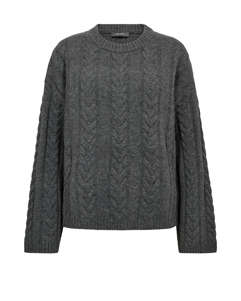mos-mosh-naisten-neulepusero-mmbryndis-crewneck-knit-grafiitti-1