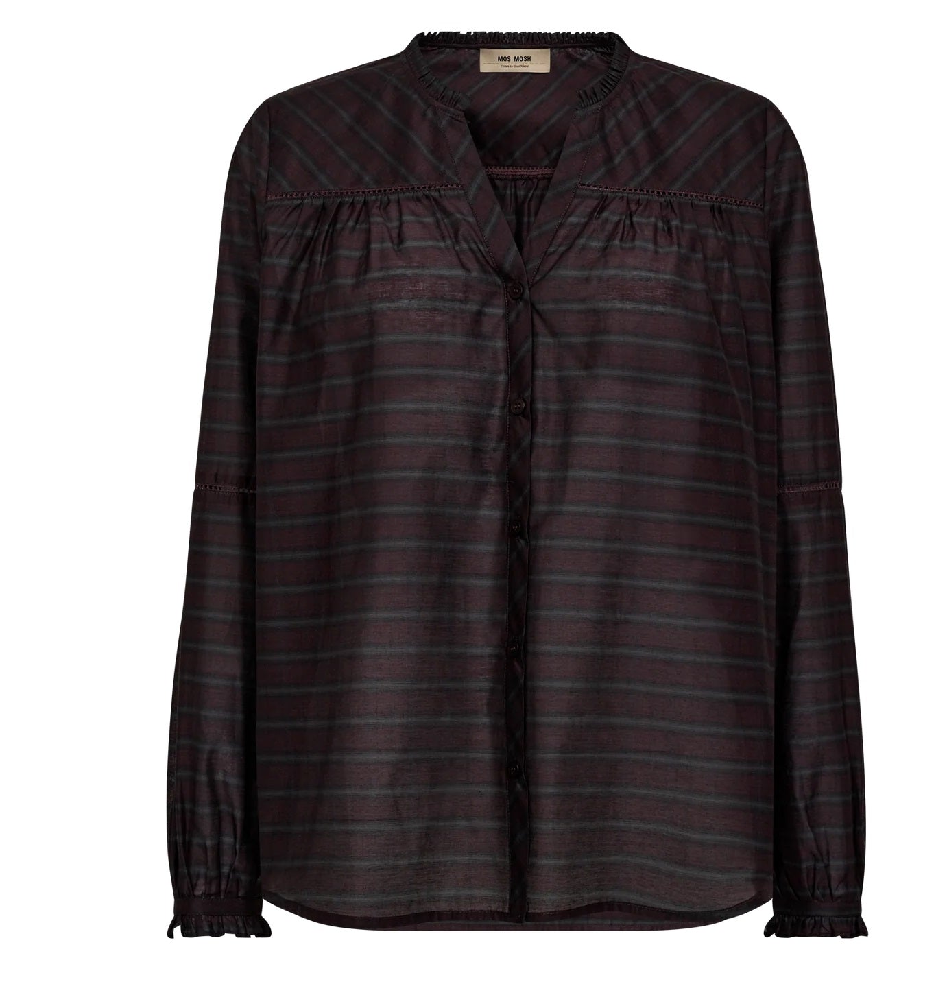mos-mosh-naisten-paitapusero-mmbenedetta-silky-shirt-raidallinen-luumu-3