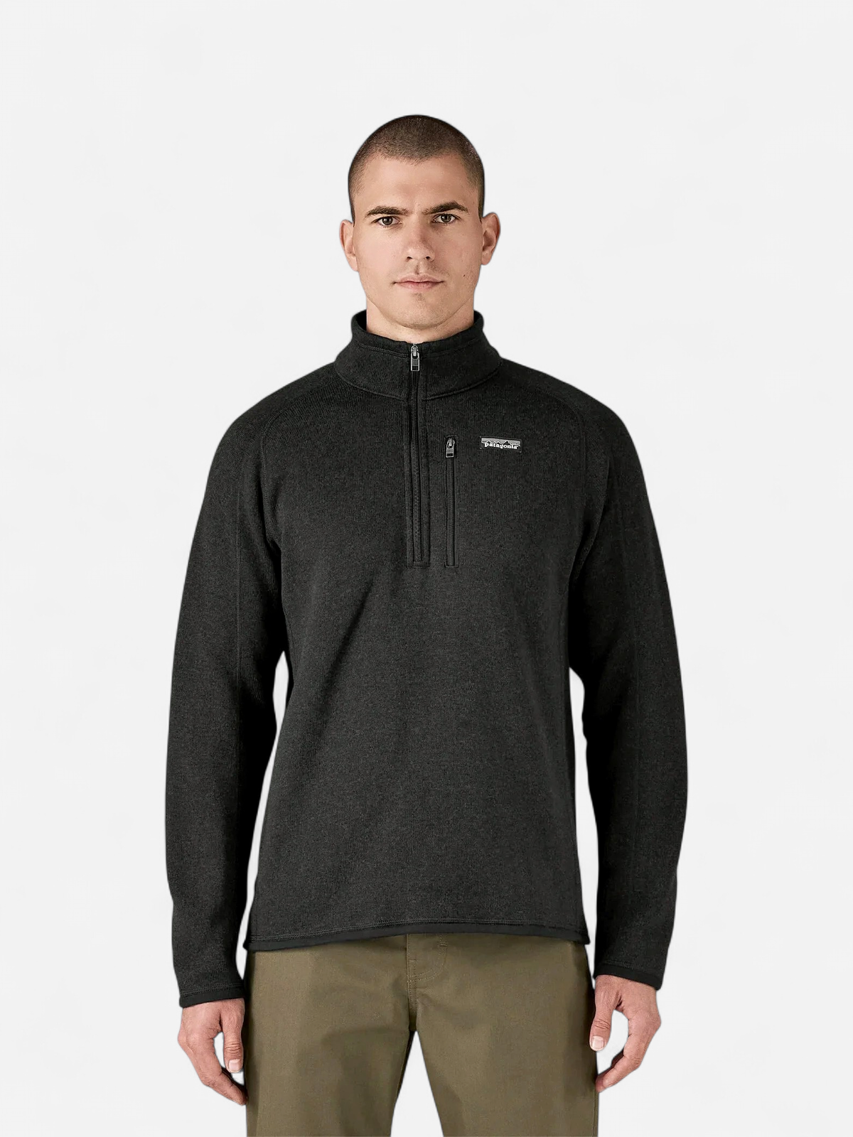 Patagonia miesten fleece M's Better Sweater 1/4 Zip, musta - Kekäle.fi