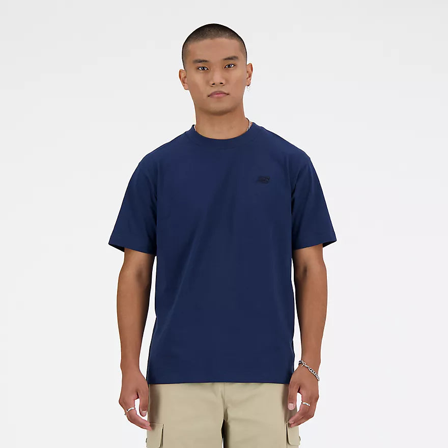 New Balance miesten t-paita Athletics Cotton t-shirt, tummansininen