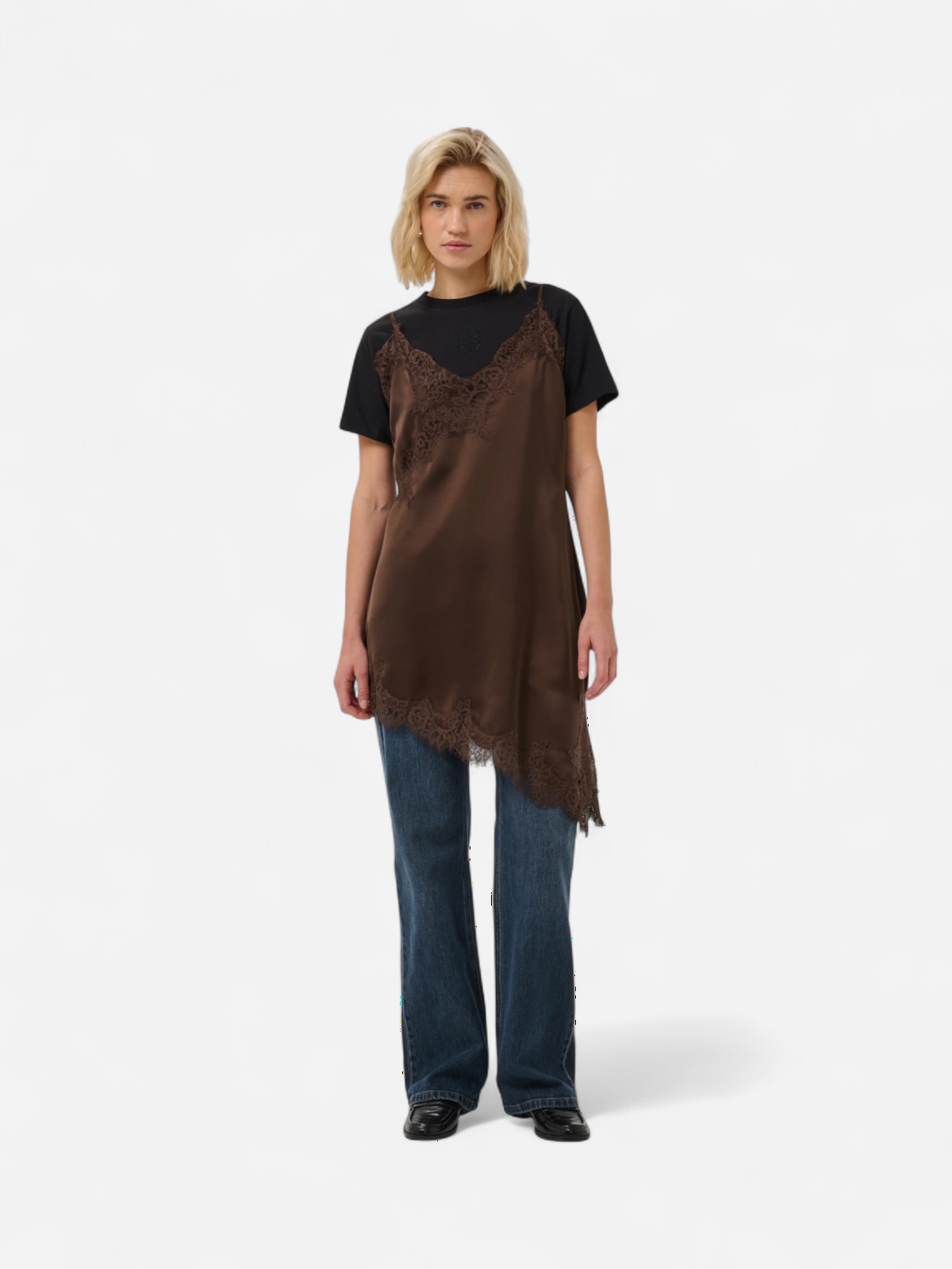 MWBRENDA LACE DRESS TUMMANRUSKEA - Kekäle.fi