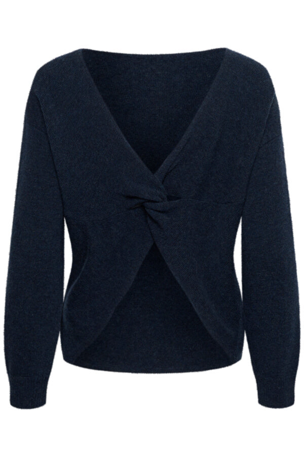 my-essential-wardrobe-naisten-neule-huximw-knot-knit-pullover-tummansininen-2