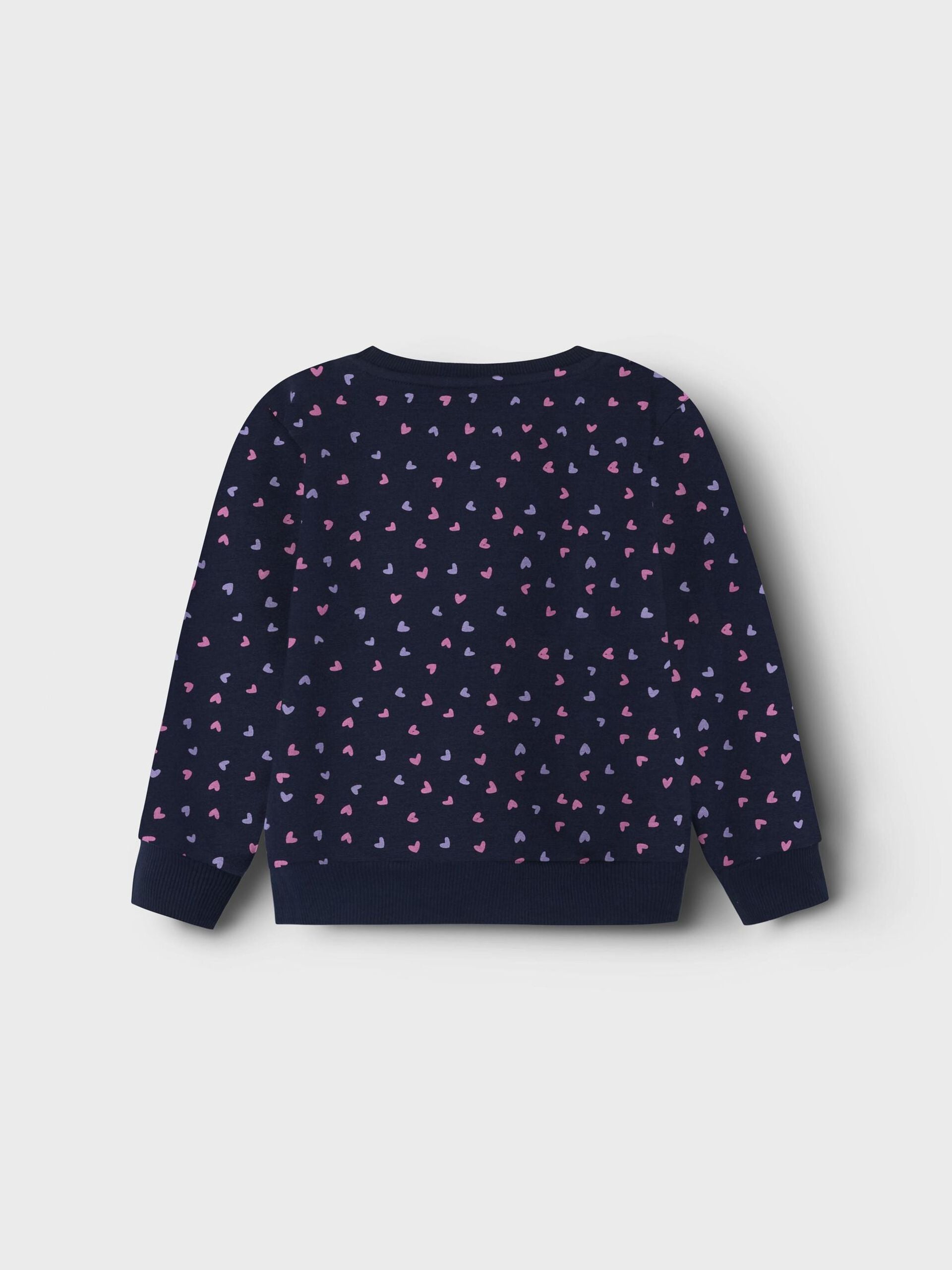 name-it-lasten-collegepusero-nmfdavina-ls-sweat-fleece-tummansininen-2