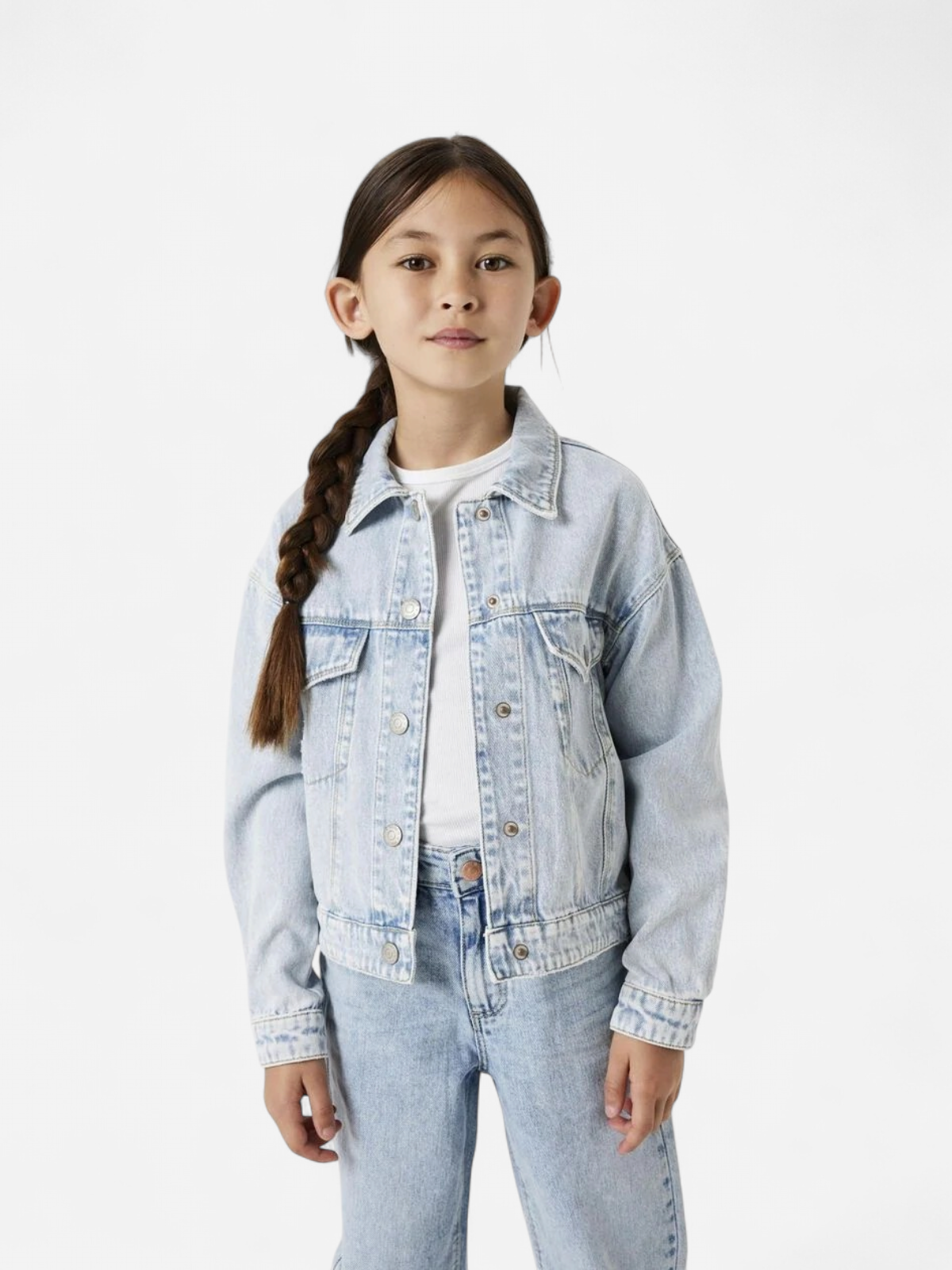 Name It lasten farkkutakki, NKFMILA DENIM JACKET Vaaleansininen - Kekäle.fi