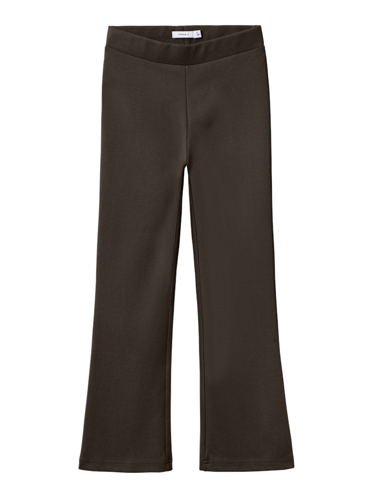 Name It Lasten Housut, NKFFRIKKALI BOOTCUT PANTS Tummanruskea