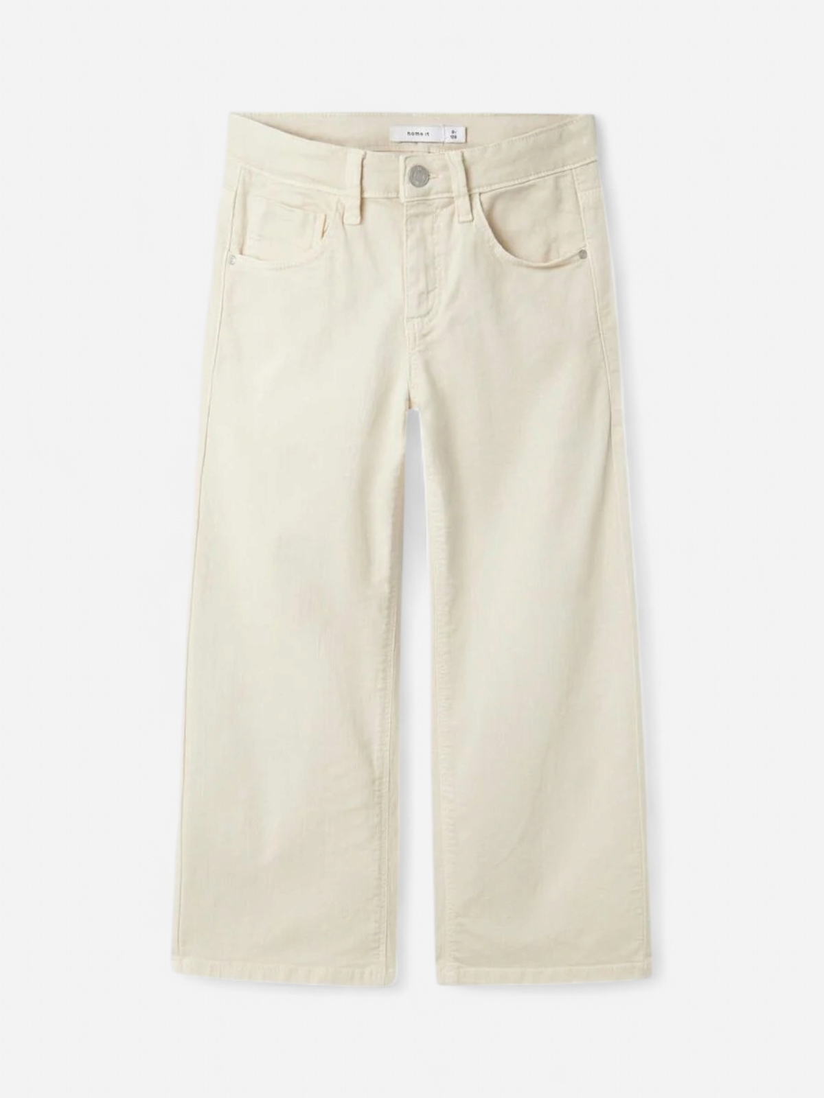 Name It lasten kangashousut Rose Wide Twi Pant, Turtledove - Kekäle.fi