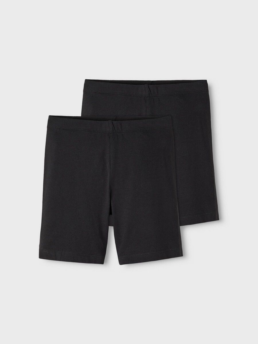 name-it-lasten-legginsshortsit-nkfvivian-2p-solid-shorts-musta-2