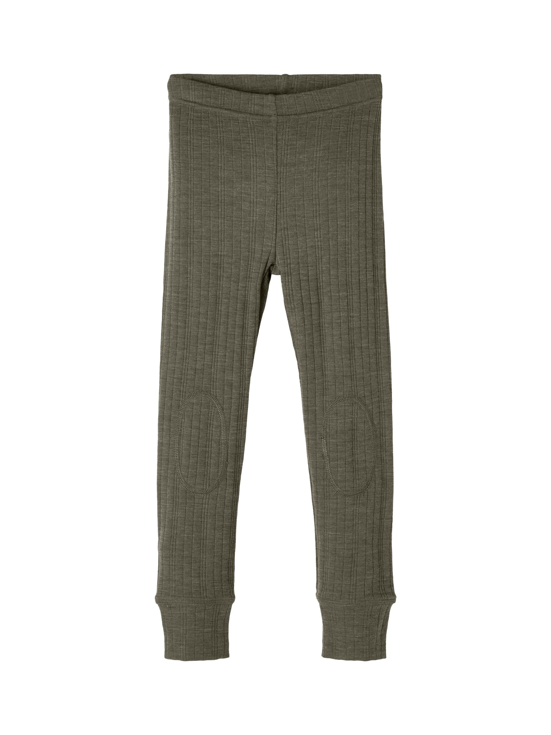 name-it-lasten-merinovilla-valihousut-nmmwang-wool-needle-longjohn-noos-tummanvihrea-1