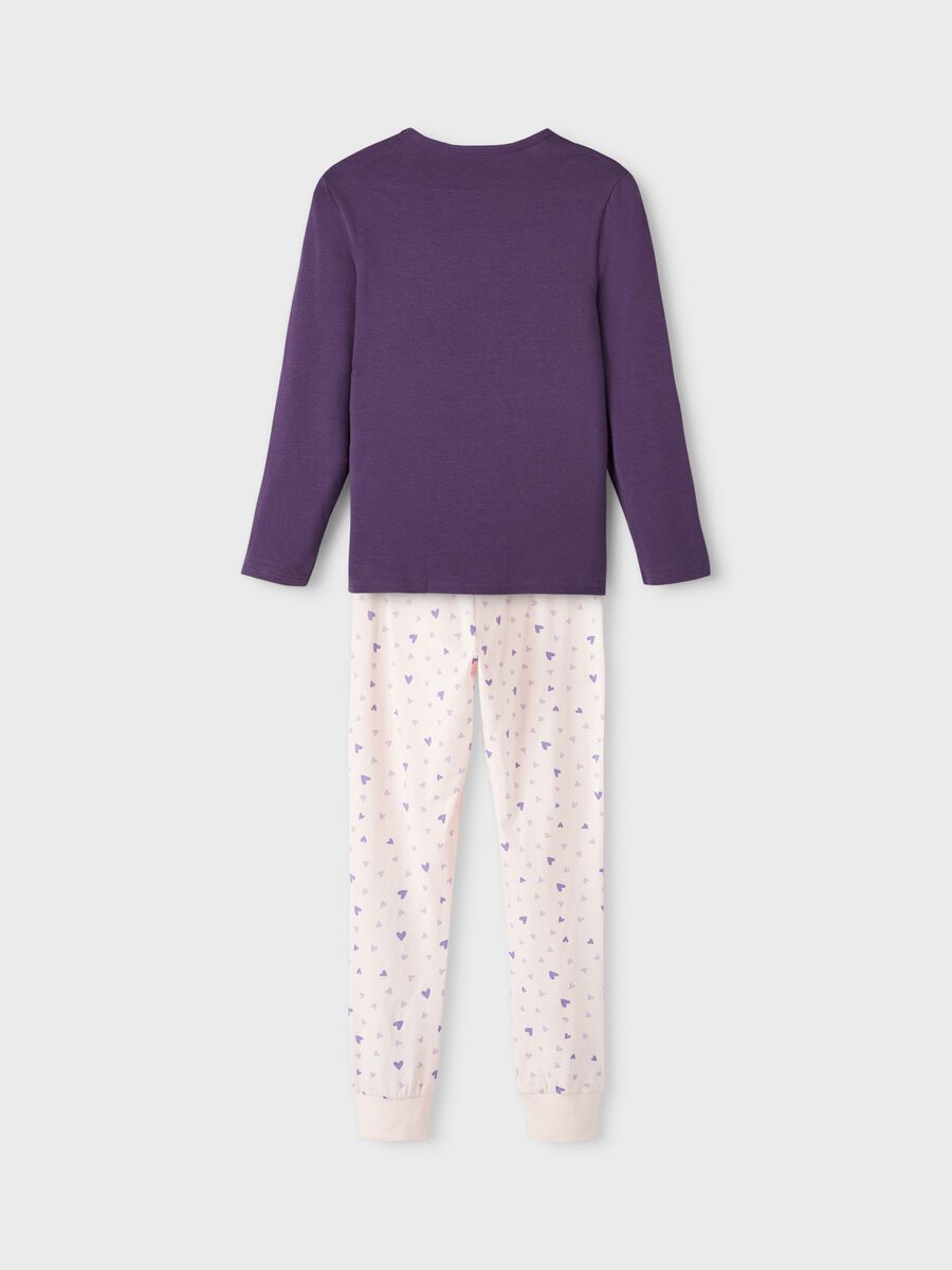 name-it-lasten-pyjamasetti-nightset-purble-heart-noos-liila-2